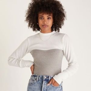 Backyard Roses Hailey Top Sweater Size XS